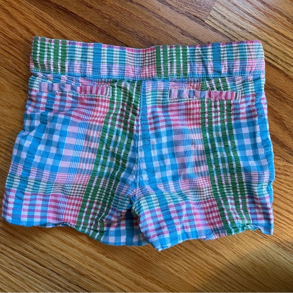 Janie and Jack spring plaid shorts size 2T - Picture 2 of 4